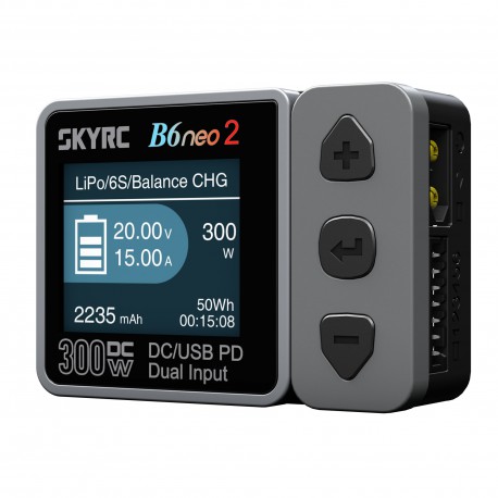 B6 neo2 DC Smart Charger (300W)  - Black & Grey
