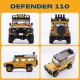 1/10 Land Rover Defender 110 FCX10 Scaler ARTR kit (RS) - Yellow