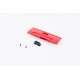1/24 TOCOMA - REAR DOOR AND HANDLE RED