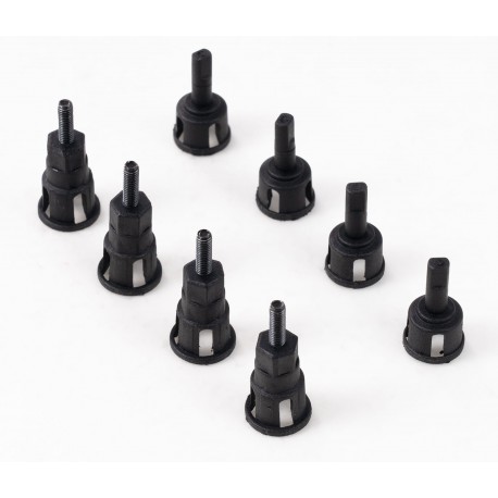 1/18 Bronco U4 - FSC18 Wheel Axle/Differential Outdrive(Brushed versi