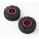 1/18 Bronco U4 - FSC18 Tires Set(Red,2 Pairs)