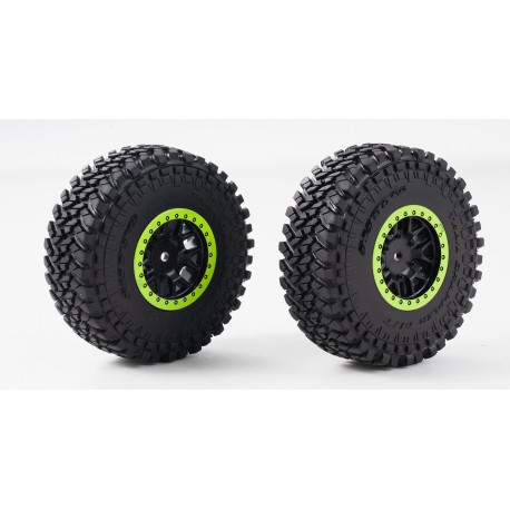 1/18 Bronco U4 - FSC18 Tires Set(Green,2 Pairs)