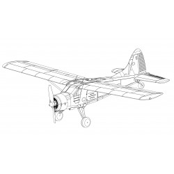 1/18 800mm Beaver PNP kit - Red