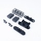 FCX10 Land Rover serie 11044 - CLEAR CAR BODY SET