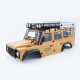 FCX10 Land Rover serie 11045 - CAR BODY ASSEMBLY PAINTED (YELLOW)