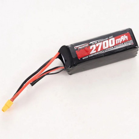14.8V 4S 2700MAH 30C XT60