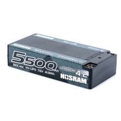 HV LCG Modified Shorty GRAPHENE-4.2 5500mAh Hardcase 7.6V 130C/65C