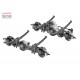 Crawling kit - SC8 1/12 8X8 truck kit