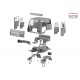 Crawling kit - SC8 1/12 8X8 truck kit