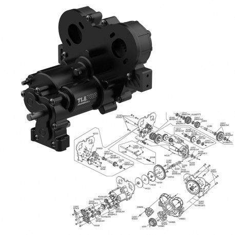 TL4 CNC Transmission components