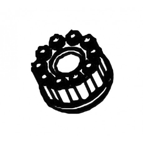 Dinosaur Wheel Hub Cover (1 package with 2 units)