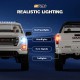 1/18 GMC SIERRA 2019 FCX18 Brushless - White 
