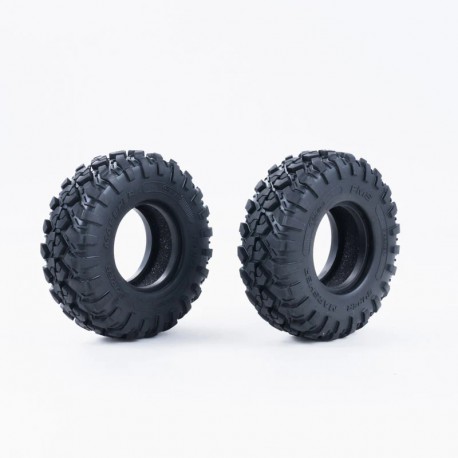 FCX10 Land Rover serie 11044/45 MT TIRES 4.3'' 1PAIR (25 degrees)