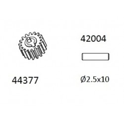1/6 Portal Axle Small Gear