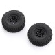 FCX18II F100 Brushed - 118L01BL WHEEL ASSEMBLY SET