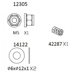 1/6 Slip Spring Kit (1set)