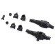 FCX18II F100 Brushed - REAR AXLE PLASTIC PARTS