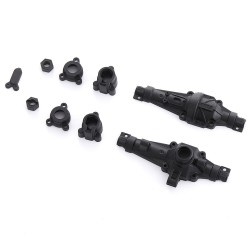 FCX18II F100 Brushed - REAR AXLE PLASTIC PARTS