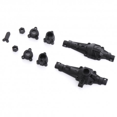 FCX18II F100 Brushed - REAR AXLE PLASTIC PARTS
