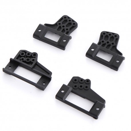 FCX18II F100 Brushed - SHOCK ABSORBERS TOWER