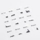 FCX18II F100 Brushed - SCREW SET