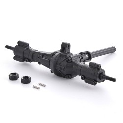 FCX18II F100 Brushed - REAR AXLE ASSEMBLY