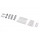 FCX18II F100 Brushed - WHEELBASE199 ROD SET