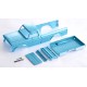 FCX18II F100 Brushed - MAIN BODY PARTS CERULEA