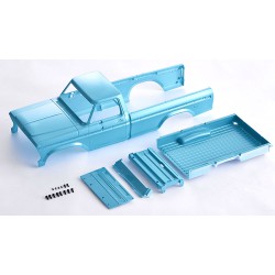 FCX18II F100 Brushed - MAIN BODY PARTS CERULEA