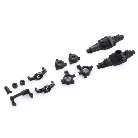 FCX18II F100 Brushed - FRONT AXLE PLASTIC PARTS