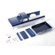 FCX18II F100 Brushed - MAIN BODY PARTS BLUE-WHITE