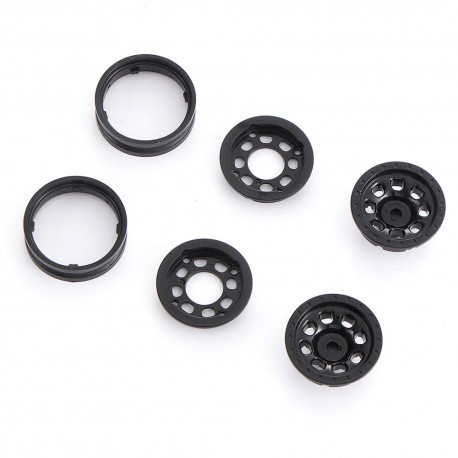 FCX18II F100 Brushed - WHEEL SET