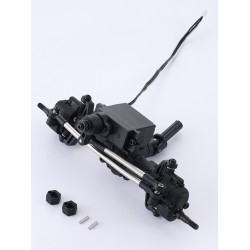 FCX18II F100 Brushed - FRONT AXLE ASSEMBLY ( PORTAL AXLE )
