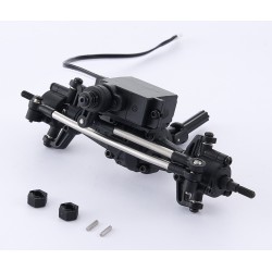 FCX18II F100 Brushed - FRONT AXLE ASSEMBLY ( DIFF )