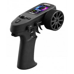 RC8P 8-Channels radio with R8FG gyro integr. Receiver - Piano Black
