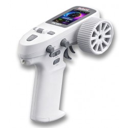 RC8P 8-Channels radio with R8FG gyro integr. Receiver - Pearl white