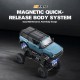 1/18 FORD Bronco 2021 FCX18II RTR car Kit - Black