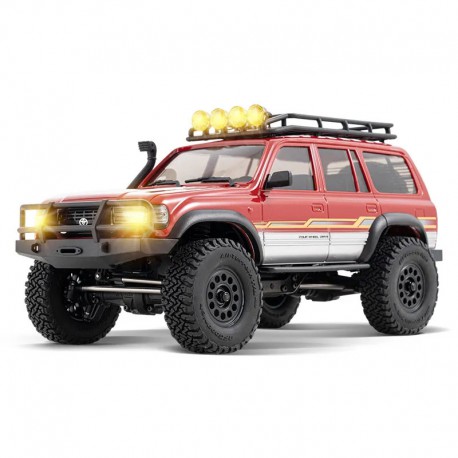 1/18 Toyota Land Cruiser LC80 FCX18II RTR car Kit - Red