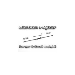 DISC.. Carbon Flybar Set (with Larger & Small weight) (Solo Pro)