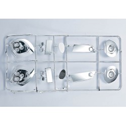 Alfa Romeo 8C "1/7", Chrome parts (mirrors, etc.)