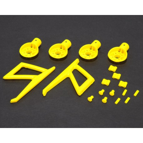 MR200 Motor Mounts and Parts set (Yellow)