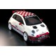 ABARTH 500 ASSETTO CORSE clear body 1/10 (190mm) + accessories