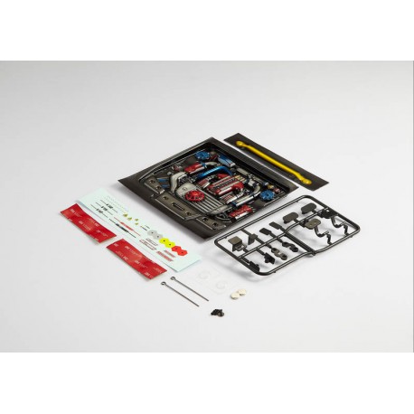 DISC.. Touring Car Motor Type-D, lexan, painted